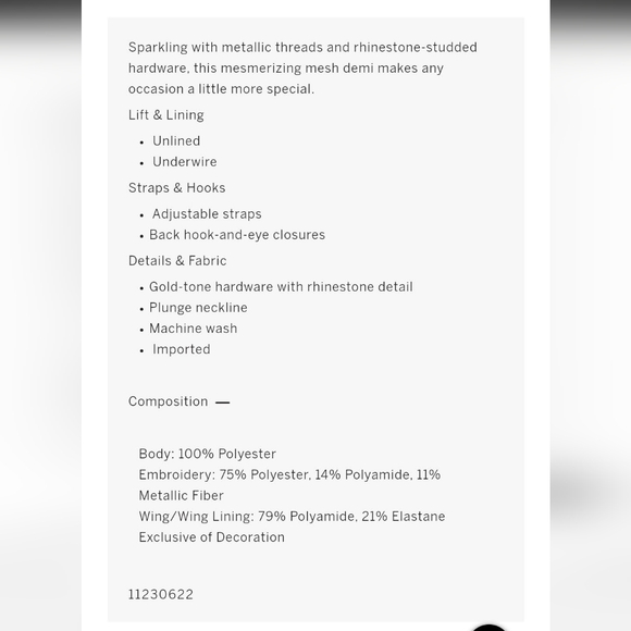 Very Sexy Low Cut Unlined Demi Bra & V-String - Picture 5 of 16